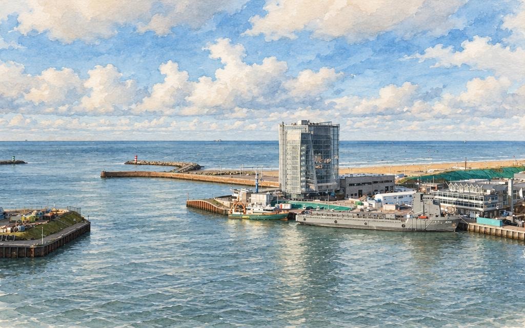 Illustratie van Inntel Hotels Den Haag Marina Beach