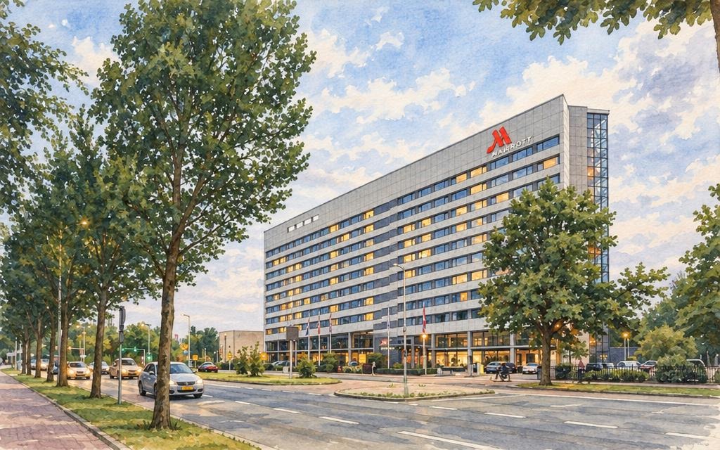 Illustratie van The Hague Marriott Hotel