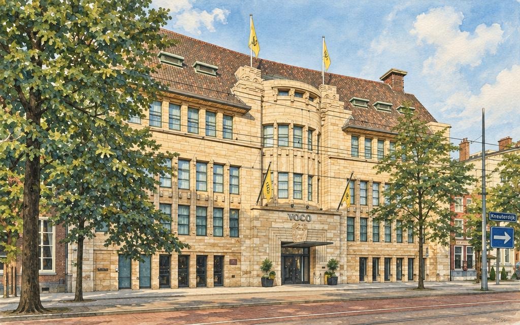 Illustratie van voco The Hague