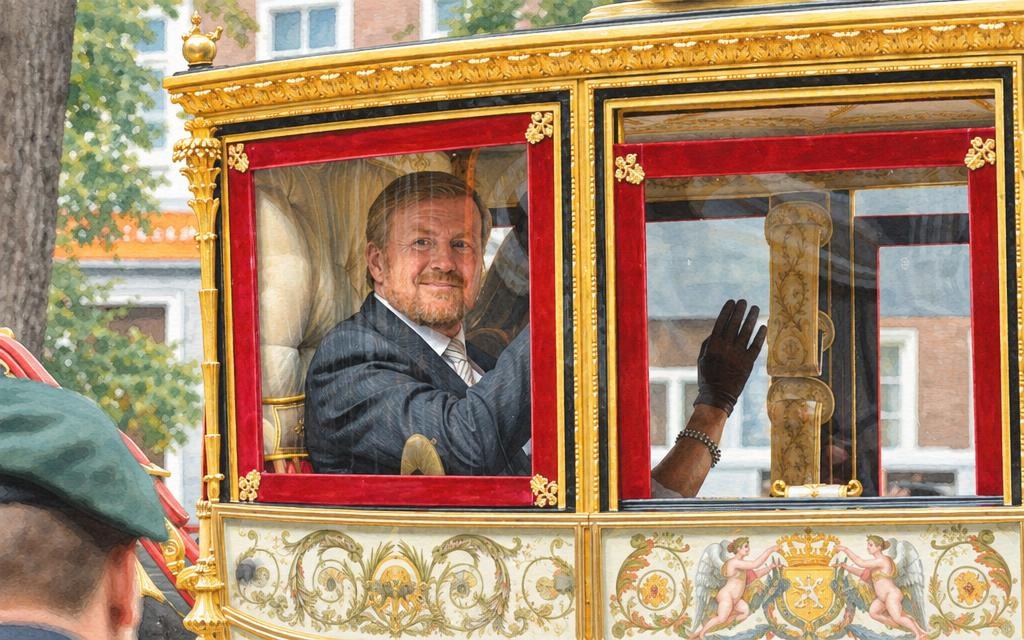 Illustratie van Prinsjesdag