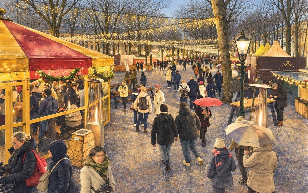 Illustratie van Royal Christmas Fair