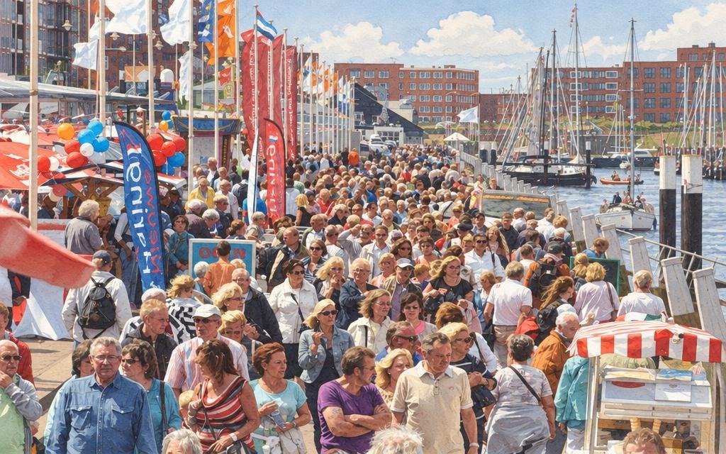 Illustratie van Vlaggetjesdag