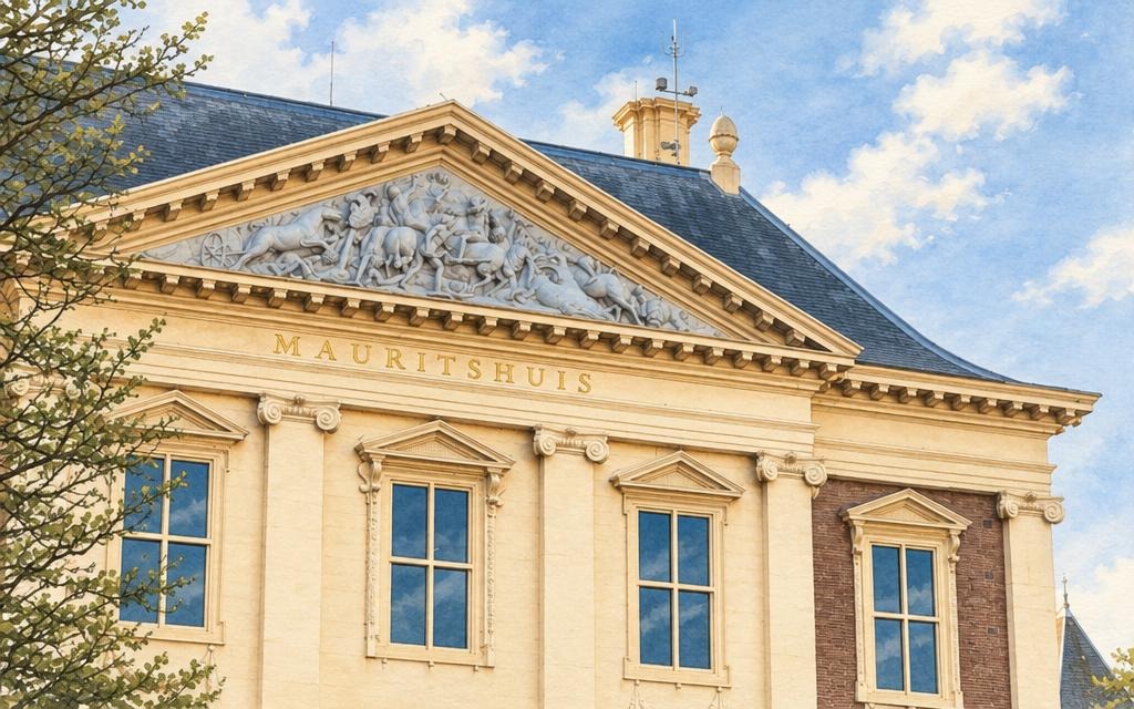 Illustratie van Mauritshuis