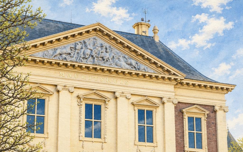 Illustratie van Mauritshuis