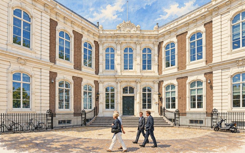 Illustratie van Paleis Kneuterdijk