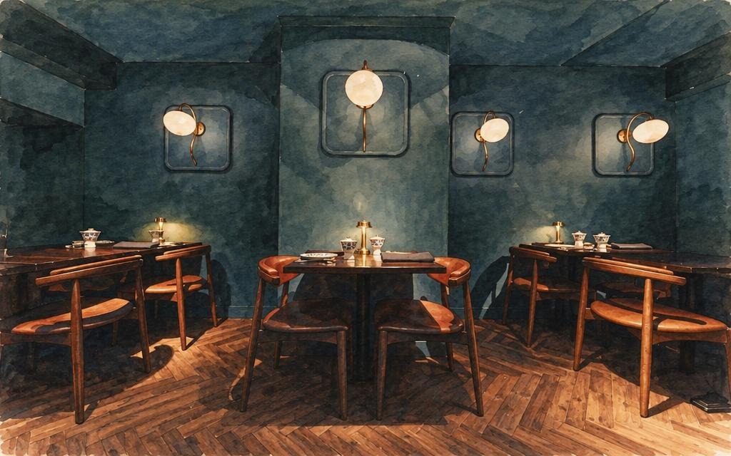 Illustratie van Restaurant Zheng