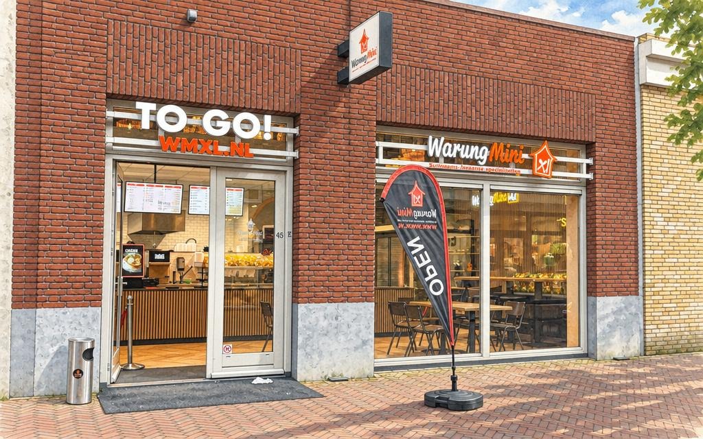 Illustratie van Warung Mini