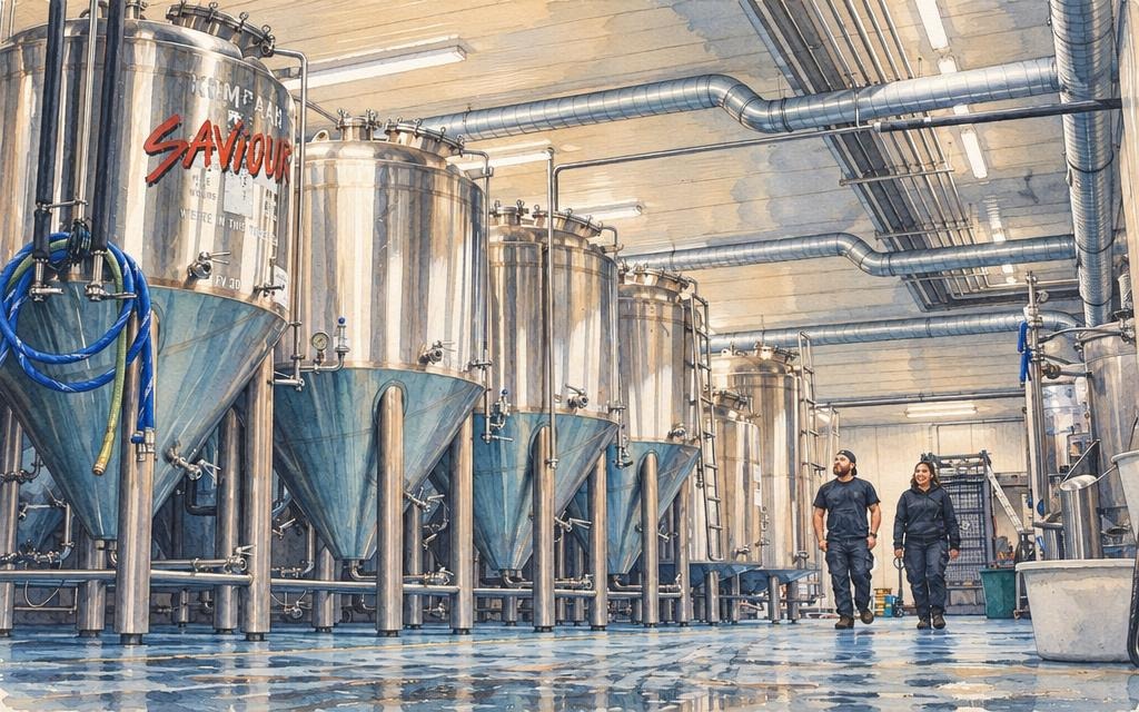 Illustratie van Brouwerij Kompaan