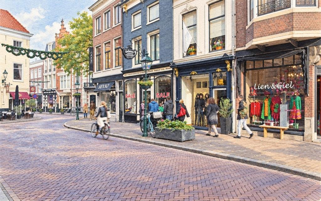 Illustratie van De Denneweg