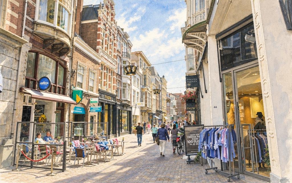 Illustratie van Het Noordeinde
