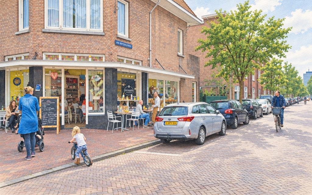 Illustratie van Van Hoytemastraat
